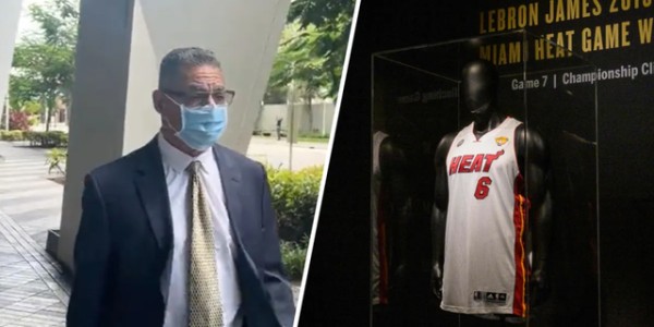 曾贱卖詹姆斯球衣！热火安保盗窃案宣判：3年监禁+赔偿190万美元